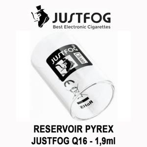 Réservoir Q16 – Justfog Pyrex