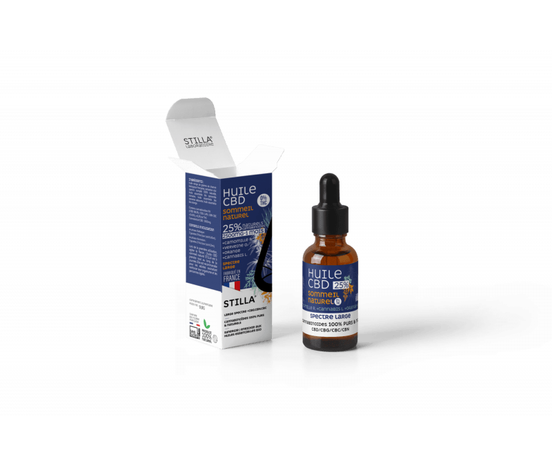 HUILE CBD SOMMEIL2500mg